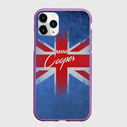 Чехол iPhone 11 Pro матовый Mini cooper Великобритания