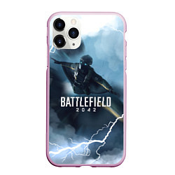 Чехол iPhone 11 Pro матовый WINGSUIT BATTLEFIELD 2042