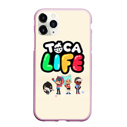 Чехол iPhone 11 Pro матовый Toca Life: Persons