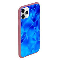 Чехол iPhone 11 Pro матовый Ice Under Water, цвет: 3D-малиновый — фото 2