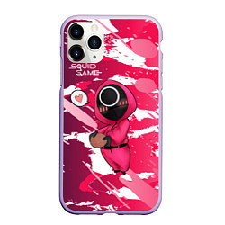 Чехол iPhone 11 Pro матовый Девушка Игра в кальмара