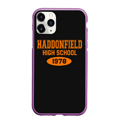 Чехол iPhone 11 Pro матовый Haddonfield High School 1978