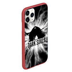 Чехол iPhone 11 Pro матовый Dark souls remastered,, цвет: 3D-красный — фото 2