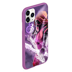 Чехол iPhone 11 Pro матовый DESTINY 2 HUNTER LOGO, цвет: 3D-фиолетовый — фото 2