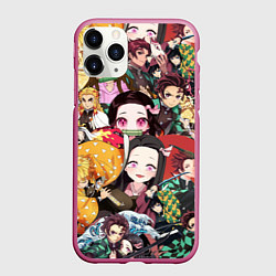 Чехол iPhone 11 Pro матовый КЛИНОК РАССЕКАЮЩИЙ СТИКЕРБОМБИНГ