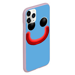 Чехол iPhone 11 Pro матовый Huggy Waggy smile, цвет: 3D-розовый — фото 2