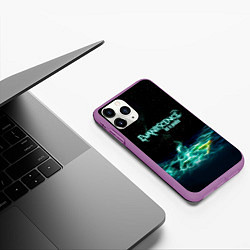 Чехол iPhone 11 Pro матовый Evanescence lost in paradise, цвет: 3D-фиолетовый — фото 2