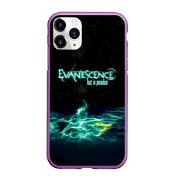 Чехол iPhone 11 Pro матовый Evanescence lost in paradise, цвет: 3D-фиолетовый