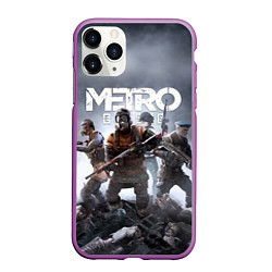 Чехол iPhone 11 Pro матовый МЕТРО ИСХОД АРТЁМ ,ЯДЕРНАЯ ЗИМА METRO EXODUS