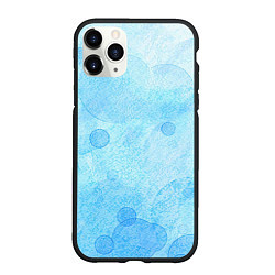 Чехол iPhone 11 Pro матовый Пузыри воздуха, цвет: 3D-черный