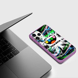 Чехол iPhone 11 Pro матовый Toca Boca: Весельчак, цвет: 3D-фиолетовый — фото 2