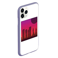 Чехол iPhone 11 Pro матовый QR-Town, цвет: 3D-серый — фото 2