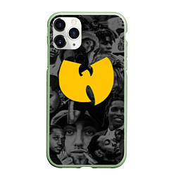 Чехол iPhone 11 Pro матовый WU-TANG CLAN ЛЕГЕНДЫ РЕПА, цвет: 3D-салатовый