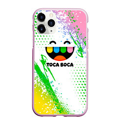 Чехол iPhone 11 Pro матовый Toca Boca: Улыбашка