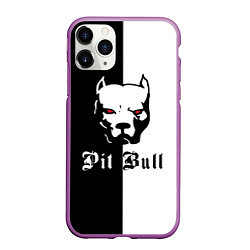 Чехол iPhone 11 Pro матовый Pit Bull боец