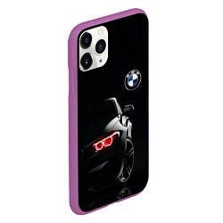 Чехол iPhone 11 Pro матовый BMW МИНИМЛ, цвет: 3D-фиолетовый — фото 2