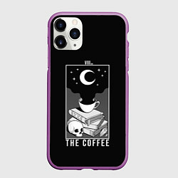 Чехол iPhone 11 Pro матовый The Coffee Occult, цвет: 3D-фиолетовый