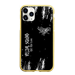 Чехол iPhone 11 Pro матовый Velial Squad Свет или Тьма, цвет: 3D-желтый