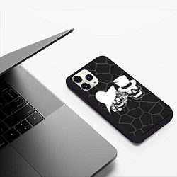 Чехол iPhone 11 Pro матовый Вечная парочка, цвет: 3D-черный — фото 2