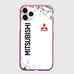 Чехол iPhone 11 Pro матовый MITSUBISHI JAPAN STYLE SAMURAI AUTO, цвет: 3D-фиолетовый