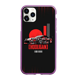 Чехол iPhone 11 Pro матовый HOOLIGAN HOONIGAN, цвет: 3D-фиолетовый