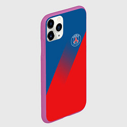 Чехол iPhone 11 Pro матовый PSG GRADIENT SPORT UNIFORM, цвет: 3D-фиолетовый — фото 2