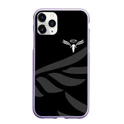 Чехол iPhone 11 Pro матовый WALHALLA TEAM LOGO ТОКИЙСКИЕ МСТИТЕЛИ, цвет: 3D-светло-сиреневый