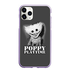 Чехол iPhone 11 Pro матовый Poppy Playtime, цвет: 3D-светло-сиреневый