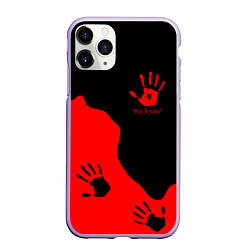 Чехол iPhone 11 Pro матовый WE KNOW RED LOGO