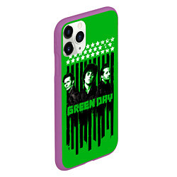 Чехол iPhone 11 Pro матовый Green day is here, цвет: 3D-фиолетовый — фото 2