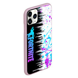 Чехол iPhone 11 Pro матовый FORTNITE ФОРНТАЙТ, цвет: 3D-розовый — фото 2