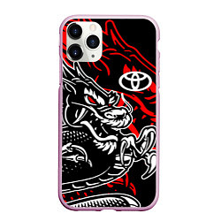 Чехол iPhone 11 Pro матовый TOYOTA DRAGON ТОЙОТА ДРАКОН