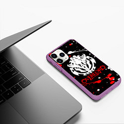 Чехол iPhone 11 Pro матовый OVERLORD оверлорд, цвет: 3D-фиолетовый — фото 2