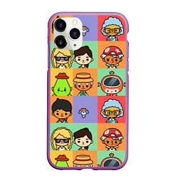 Чехол iPhone 11 Pro матовый TOCA BOCA WORLD HERO