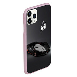 Чехол iPhone 11 Pro матовый Ламбо - реально зачётное точило!, цвет: 3D-розовый — фото 2