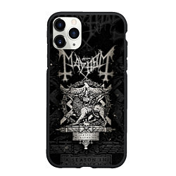 Чехол iPhone 11 Pro матовый MAYHEM - A Season In Blasphemy, цвет: 3D-черный