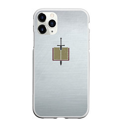 Чехол iPhone 11 Pro матовый Серые Рыцари цвет ордена, цвет: 3D-белый