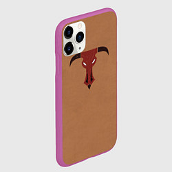 Чехол iPhone 11 Pro матовый Минотавры цвет ордена, цвет: 3D-фиолетовый — фото 2
