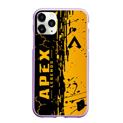 Чехол iPhone 11 Pro матовый АПЕКС ЛЕГЕНДС, цвет: 3D-сиреневый