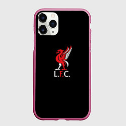 Чехол iPhone 11 Pro матовый Leverpool YNWA