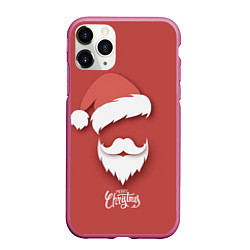 Чехол iPhone 11 Pro матовый Merry Christmas Счастливого Рождества