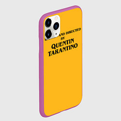 Чехол iPhone 11 Pro матовый Срежиссировано Квентином Тарантино, цвет: 3D-фиолетовый — фото 2