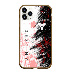 Чехол iPhone 11 Pro матовый Destiny Кровавые пятна