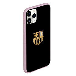 Чехол iPhone 11 Pro матовый Golden Barca, цвет: 3D-розовый — фото 2