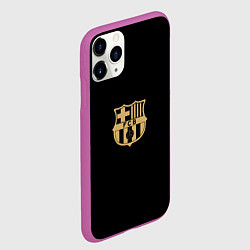 Чехол iPhone 11 Pro матовый Golden Barca, цвет: 3D-фиолетовый — фото 2