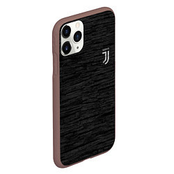 Чехол iPhone 11 Pro матовый Juventus Asphalt theme, цвет: 3D-коричневый — фото 2