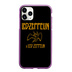 Чехол iPhone 11 Pro матовый Led Zeppelin x Led Zeppelin