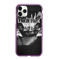 Чехол iPhone 11 Pro матовый A Thousand Suns: Puerta De Alcala - Linkin Park, цвет: 3D-фиолетовый