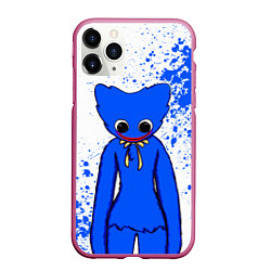 Чехол iPhone 11 Pro матовый POPPY PLAYTIME BLUE ИГРА ПОППИ ПЛЕЙТАЙМ ХАГГИ ВАГГ