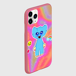 Чехол iPhone 11 Pro матовый POPPY PLAYTIME - МАЛЫШ ХАГГИ ВАГГИ, цвет: 3D-малиновый — фото 2